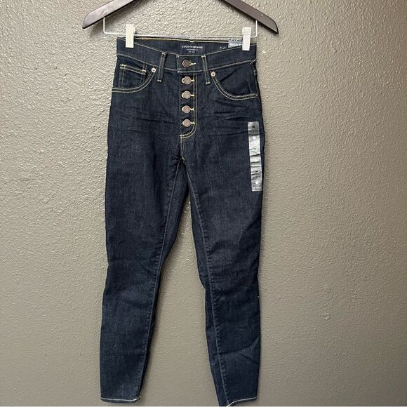 Lucky Brand Bridgette High Rise Skinny Ankle - Picture 1 of 13